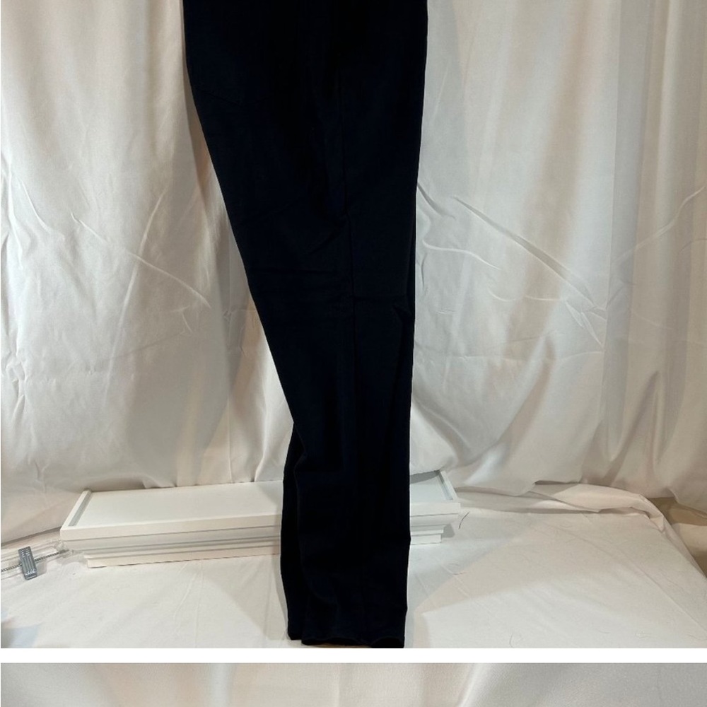 St. John’s Bay Mid Rise Skinny Pull-on Ponte Pants - Black Size 2x